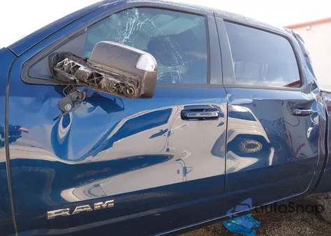 2021 Ram 1500 Big Horn 4X4 5'7 Box from USA, damaged, VIN 1C6SRFFT7MN717949